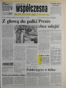 Gazeta Wsp&oacute;łczesna 1997, nr 98