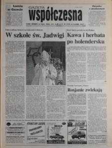 Gazeta Wsp&oacute;łczesna 1997, nr 109