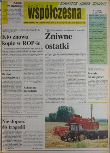 Gazeta Wsp&oacute;łczesna 1997, nr 164