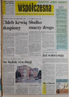 Gazeta Wsp&oacute;łczesna 1997, nr 169