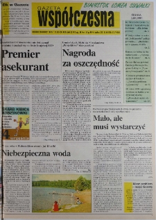 Gazeta Wsp&oacute;łczesna 1997, nr 170