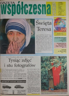 Gazeta Wsp&oacute;łczesna 1997, nr 177