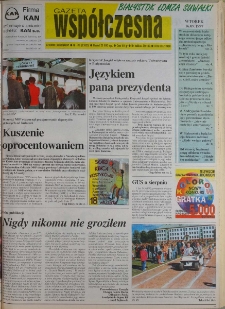 Gazeta Wsp&oacute;łczesna 1997, nr 179