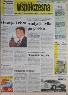 Gazeta Wsp&oacute;łczesna 1997, nr 180