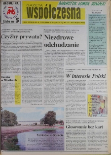 Gazeta Wsp&oacute;łczesna 1997, nr 181