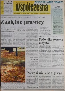 Gazeta Wsp&oacute;łczesna 1997, nr 184