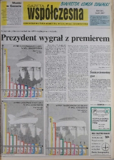 Gazeta Wsp&oacute;łczesna 1997, nr 185