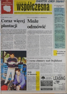 Gazeta Wsp&oacute;łczesna 1997, nr 188