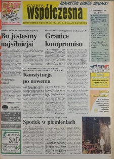 Gazeta Wsp&oacute;łczesna 1997, nr 203