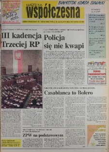Gazeta Wsp&oacute;łczesna 1997, nr 204