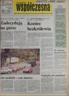 Gazeta Wsp&oacute;łczesna 1997, nr 205