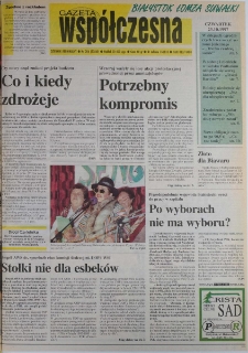 Gazeta Wsp&oacute;łczesna 1997, nr 206