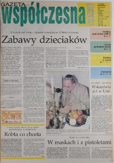 Gazeta Wsp&oacute;łczesna 1997, nr 207