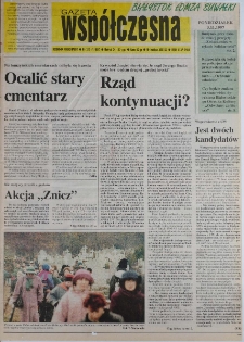 Gazeta Wsp&oacute;łczesna 1997, nr 213