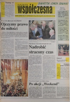 Gazeta Wsp&oacute;łczesna 1997, nr 219