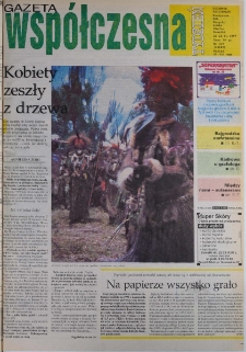 Gazeta Wsp&oacute;łczesna 1997, nr 226