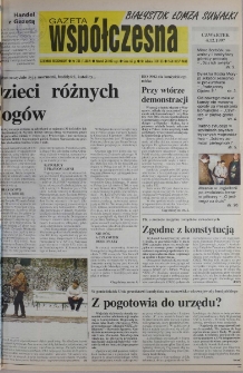 Gazeta Wsp&oacute;łczesna 1997, nr 235