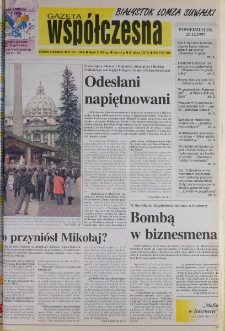 Gazeta Wsp&oacute;łczesna 1997, nr 249