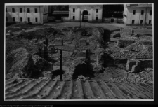 Supraśl, Pałac Opat&oacute;w, odgruzowywanie