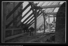 Supraśl, Pałac Opat&oacute;w w czasie odbudowy