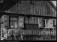 Łabętnik, drewniane chałupy