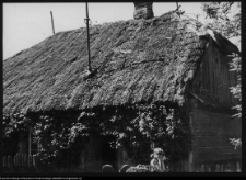 Gr&oacute;dek k/Kuczyna, chata wiejska