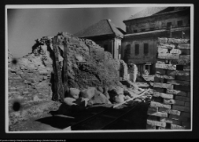 Supraśl, pobazyliański zesp&oacute;ł cerkiewno-klasztorny - odgruzowywanie