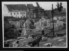 Supraśl, pobazyliański zesp&oacute;ł cerkiewno-klasztorny - odgruzowywanie