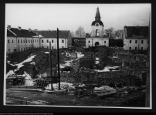 Supraśl, pobazyliański zesp&oacute;ł cerkiewno-klasztorny - odgruzowywanie