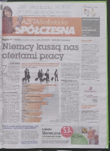 Gazeta Wsp&oacute;łczesna 2011, nr 39