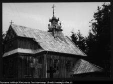 Sokoły, kości&oacute;ł cmentarny Podwyższenia Krzyża Świętego