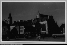 Warszawa, widok na Stare Miasto z ul. Senatorskiej