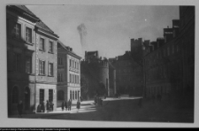 Warszawa, widok na Barbakan