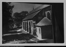 Wąsosz, kości&oacute;ł parafialny, elewacja południowa