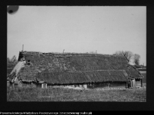 Trakiszki, drewniane chaty