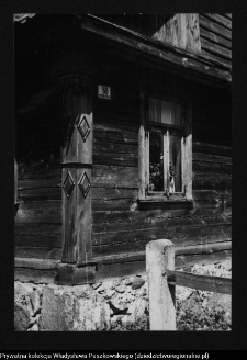 Krypno, chata drewniana