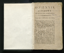 Dziennik Posiedzeń Izby Poselskiey w Czasie Seymu Kr&oacute;lestwa Polskiego w Roku 1820 Odbytego w Warszawie. R. 1