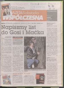Gazeta Wsp&oacute;łczesna 2011, nr 101