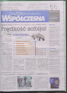 Gazeta Wsp&oacute;łczesna 2011, nr 121