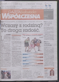 Gazeta Wsp&oacute;łczesna 2011, nr 127
