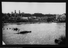 Tykocin, widok na miasto od strony Narwi