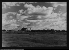 Tykocin, widok na kości&oacute;ł od strony Narwi