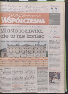 Gazeta Wsp&oacute;łczesna 2011, nr 138