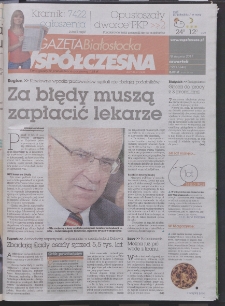 Gazeta Wsp&oacute;łczesna 2011, nr 158