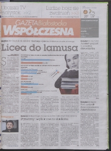 Gazeta Wsp&oacute;łczesna 2011, nr 162