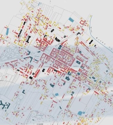 Plan miasta Łomży : rok 1938