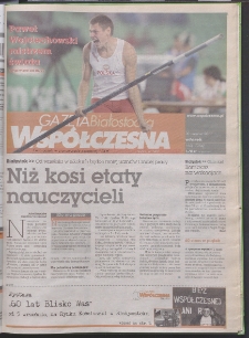 Gazeta Wsp&oacute;łczesna 2011, nr 166