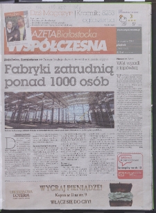 Gazeta Wsp&oacute;łczesna 2011, nr 179