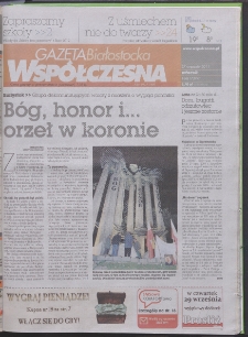 Gazeta Wsp&oacute;łczesna 2011, nr 186