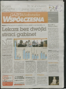 Gazeta Wsp&oacute;łczesna 2011, nr 187